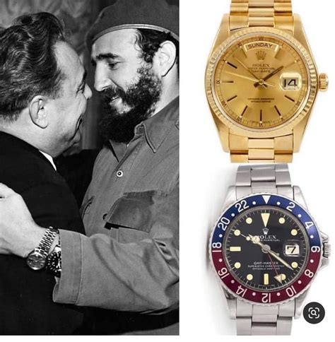 fidel castro rolex watch.